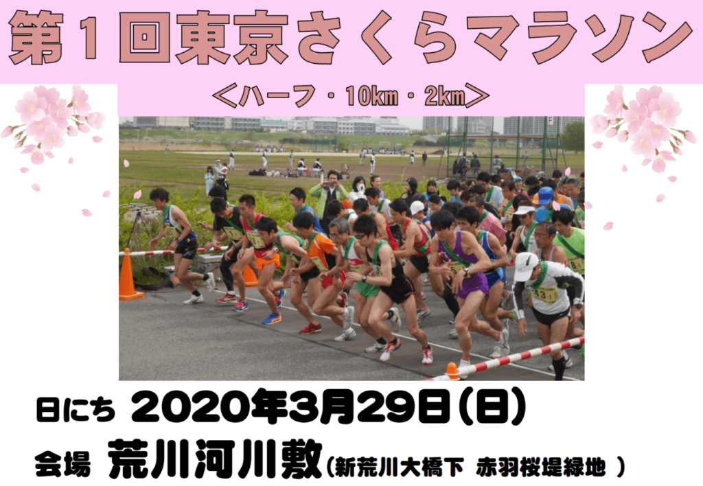 東京さくらマラソン | 東京（荒川河川敷）