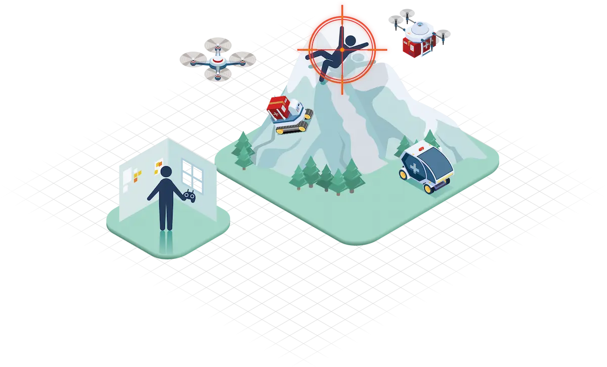 遠隔地からリモートでチャレンジ！ 「Japan Innovation Challenge 2022 ロボットによる山岳遭難救助コンテスト」／北海道