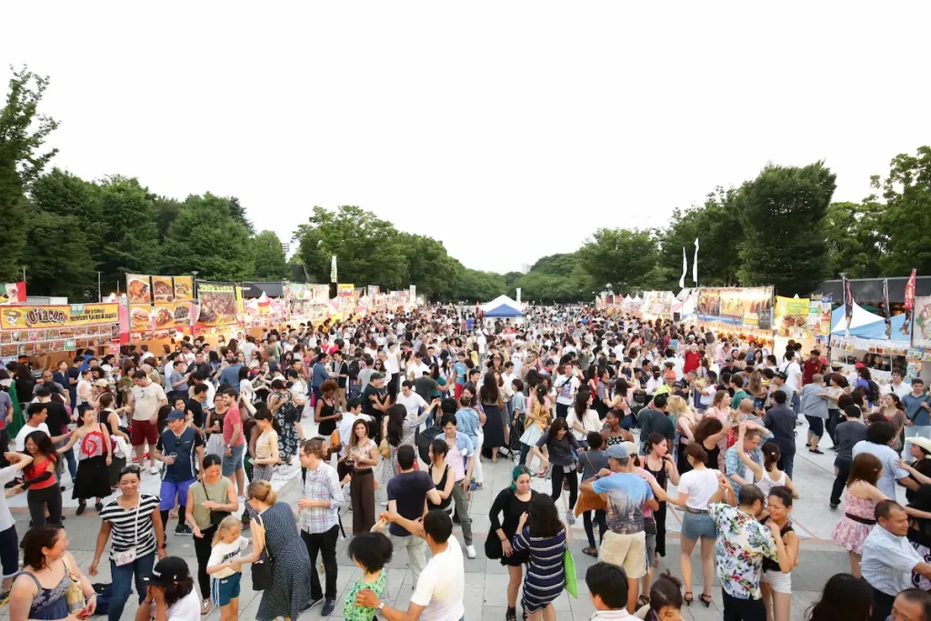 上野公園で入場無料の野外フェスティバル『第６回サルサストリート2022』／東京