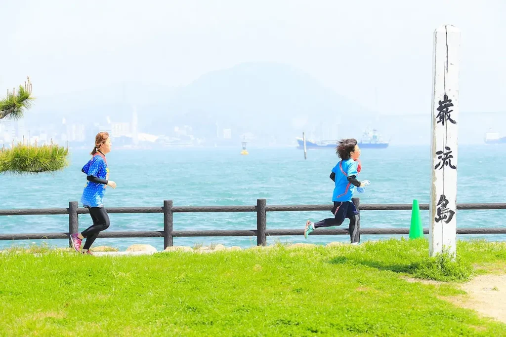 “ランナーよ、いざ勝負！”『第10回　巌流島リレーマラソン』／福岡