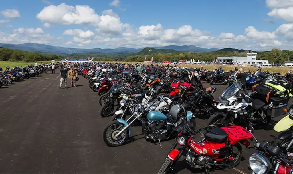 バイクライフ総合誌BikeJINが主催するバイクイベント「BikeJIN祭り＠北海道・白老」／北海道