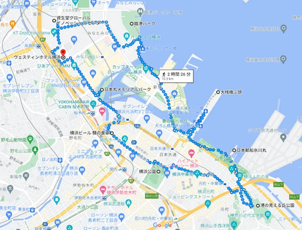 横浜の名所を巡る10キロのコースを走行する「runWESTIN with On - エクスプローラン in 横浜」／神奈川