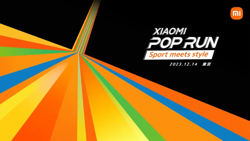 シャオミのランニングイベント「XIAOMI POP RUN Sport meets style」／東京