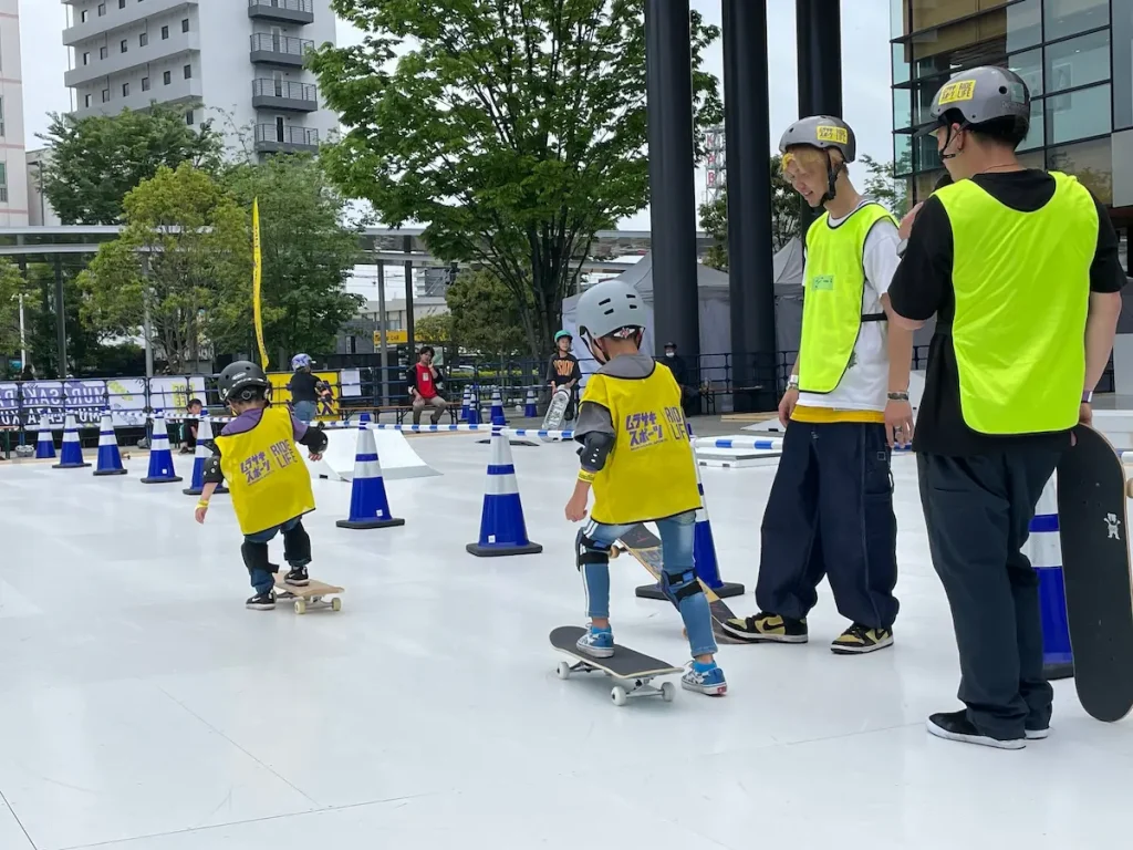 スケートボード体験教室＆ワールドスケートボード東京2023観戦／東京