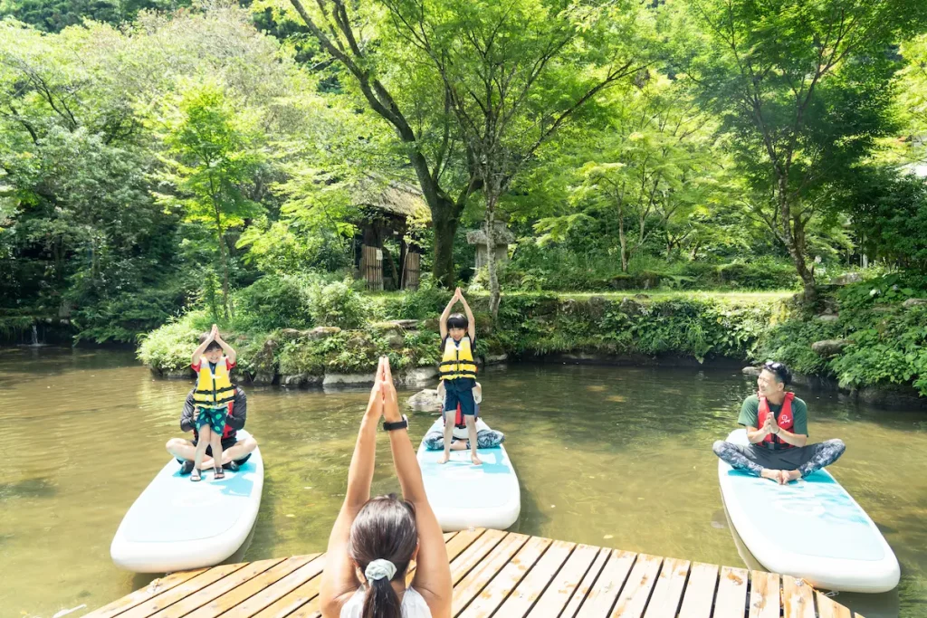 山の大自然でサップ？？SUPヨガ・クルーズ体験開催／愛知