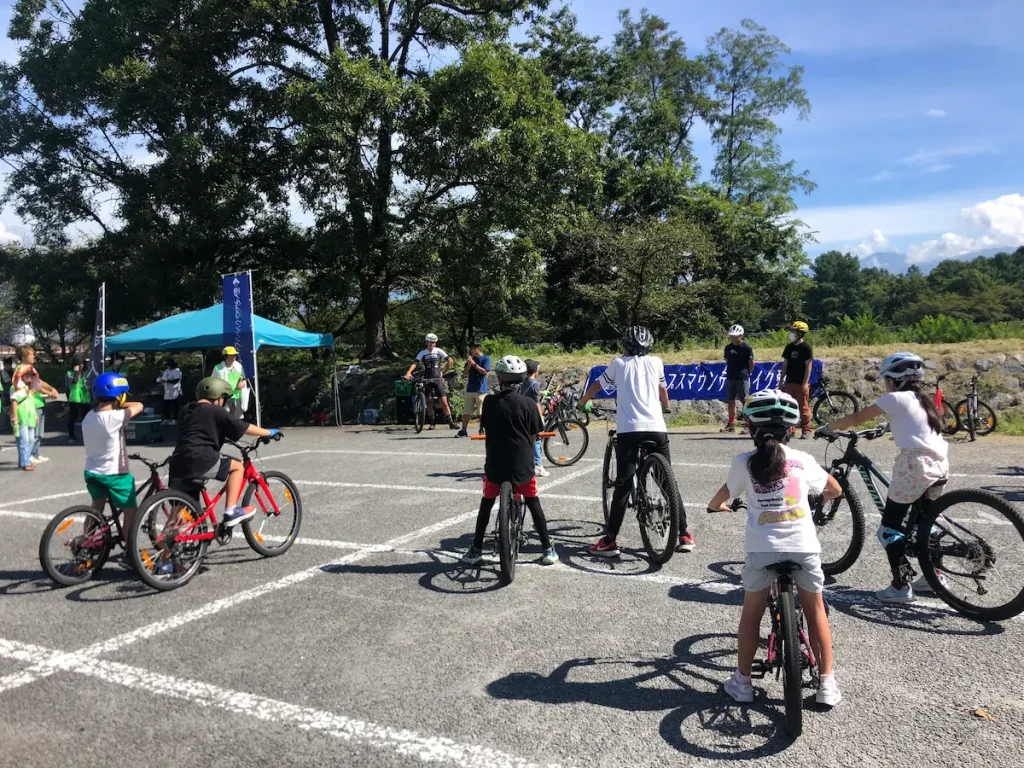 初心者も家族も楽しめる無料イベント「マウンテンバイク教室」／山梨