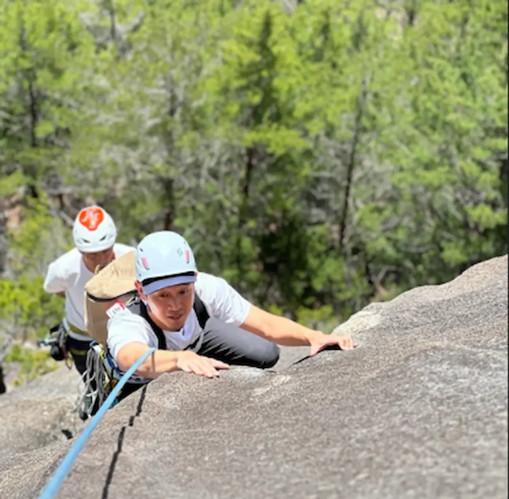 外岩クライミングに挑戦してみたい方へ向けたクライミングイベント「Climbing Challenge」／長野