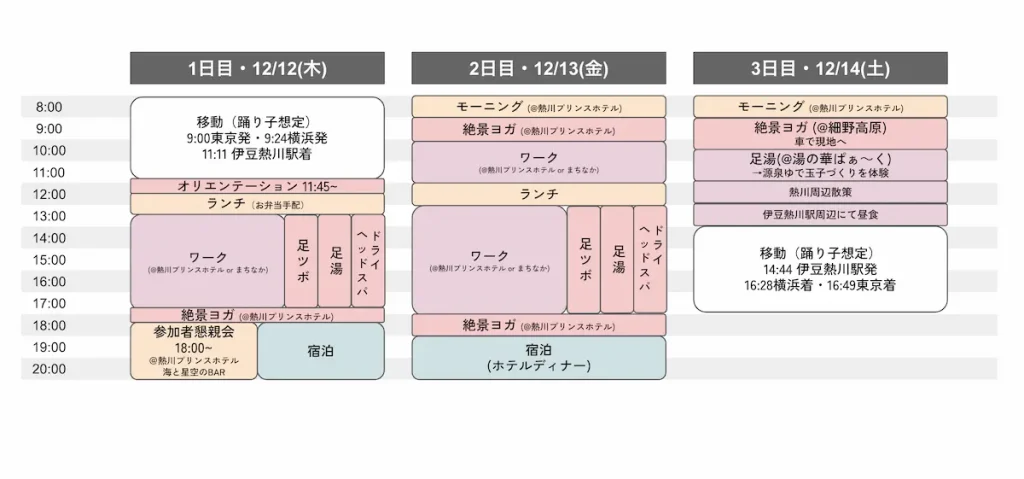 ヨガを通じてワークライフバランスを見つめ直す「リトリートワーケーション in 熱川プリンスホテル」／静岡