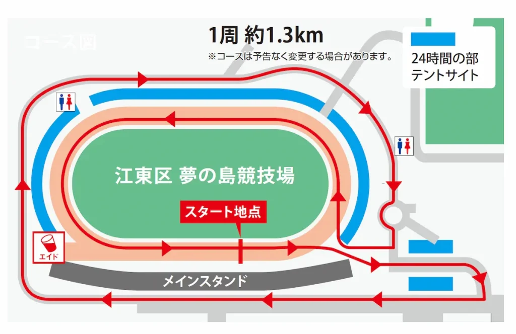 24時間グリーンチャリティリレーマラソン in 東京ゆめのしま／東京